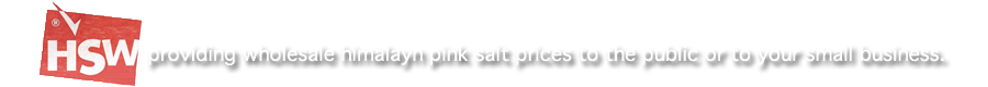 Himalayan Pink Salt Bulk Sales